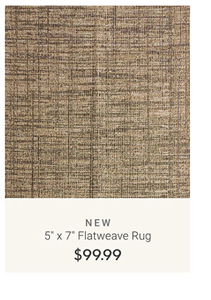 5" x 7" Flatweave Rug