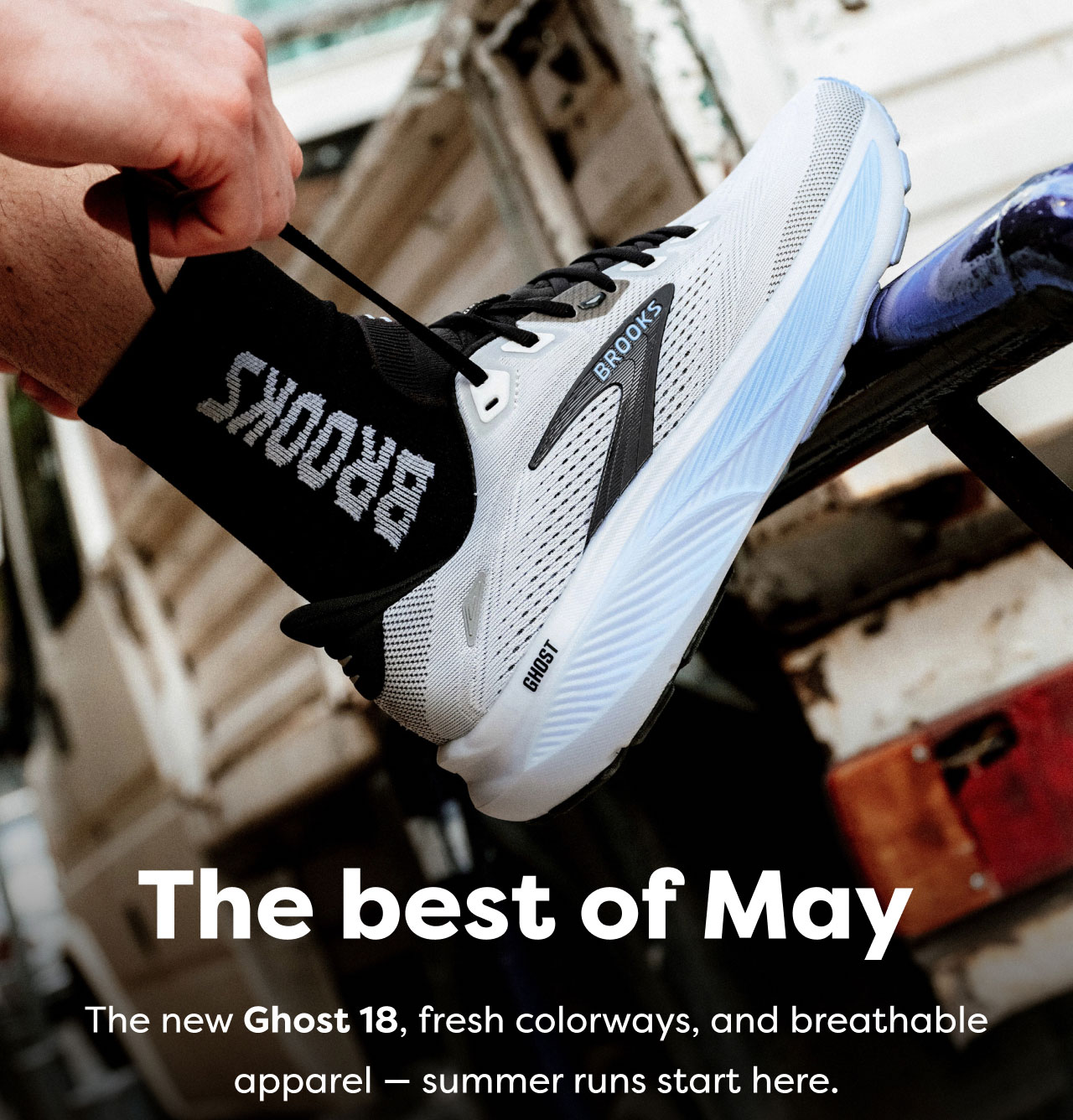 The best of May | The new Ghost 18, fresh colorways, and breathable apparel - summer runs start here.