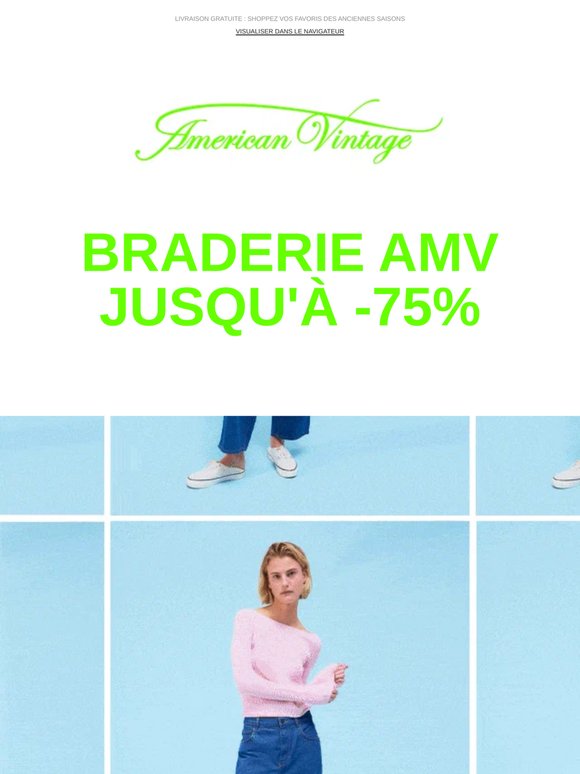 Braderie dernier jour : jusqu’à -75% sur les iconiques pour lui
