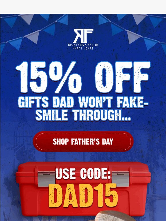 [15% OFF] The Greatest Father's Day Gift 🍗