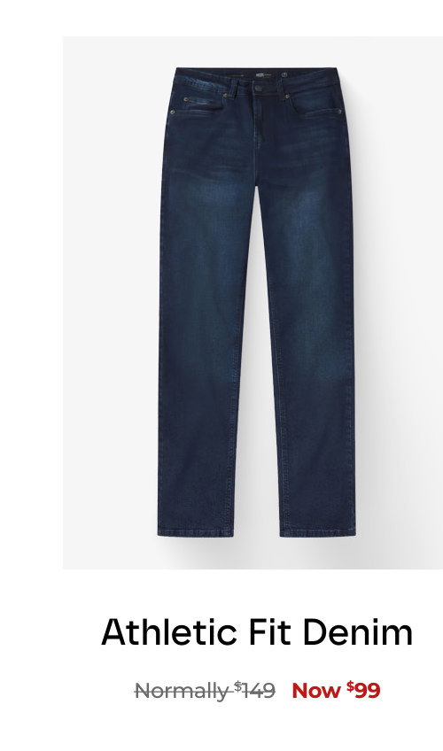 Athletic Fit Denim