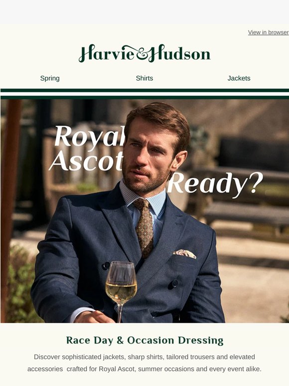 The Royal Ascot Collection Has Arrived