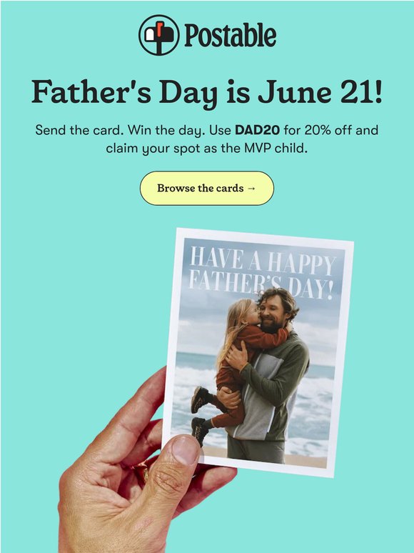 Father's Day is coming up! 📆