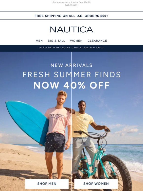 New arrivals are having a moment (40% off)