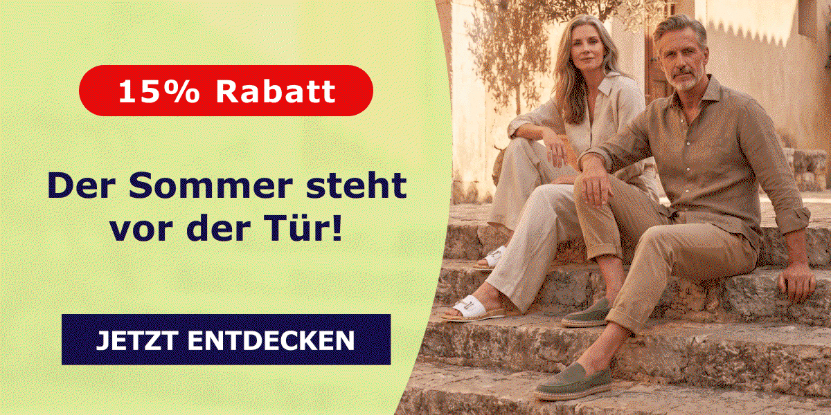 Der Sommer steht vor der Tür! Wie wäre es mit neuen Schuhen?
