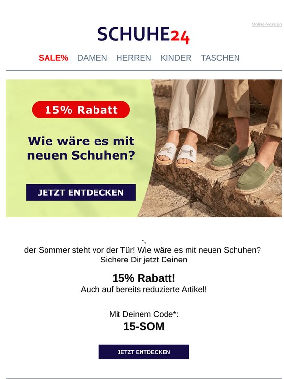 —, der Sommer naht!