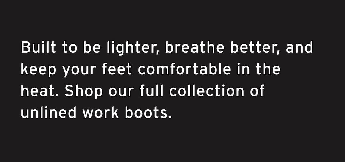 Unlined Work Boots