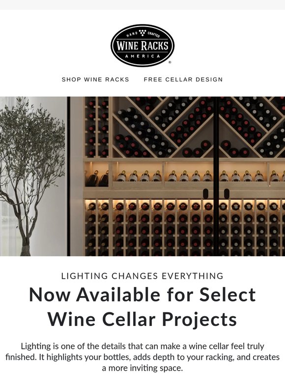 Introducing Custom Wine Cellar Lighting