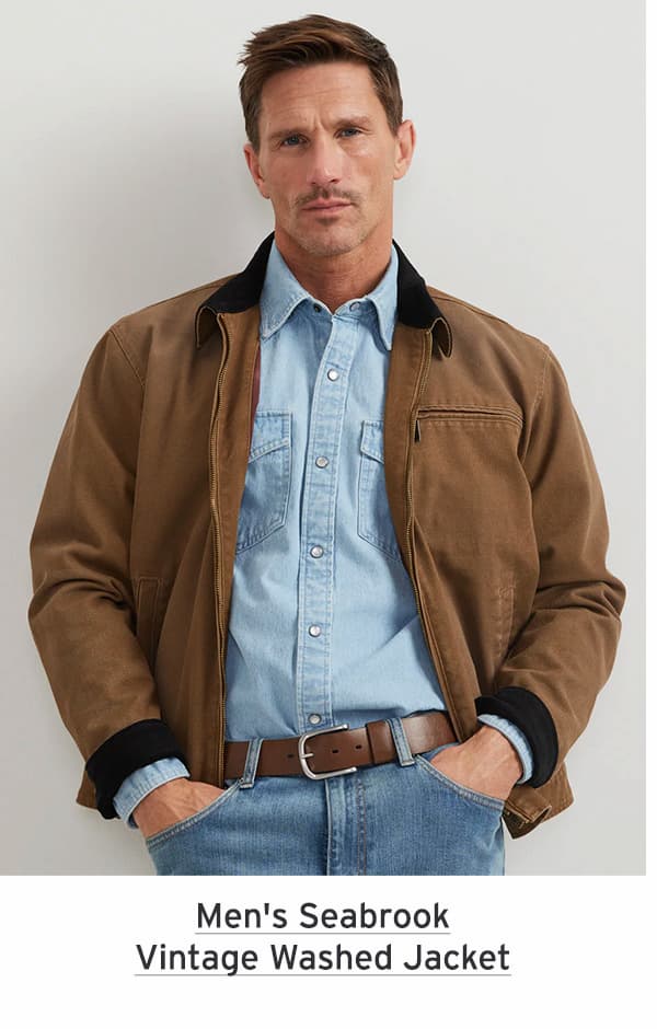 Men's Seabrook Vintage Washed Jacket