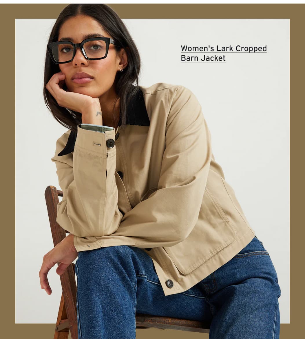 Women's Lark Cropped Barn Jacket