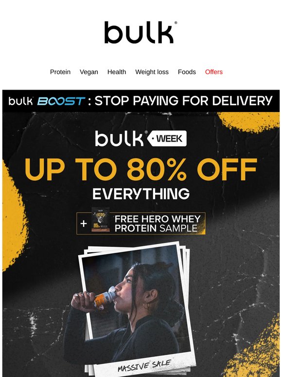 ATTENTION: Don't Miss up to 80% Off Everything! 🚨