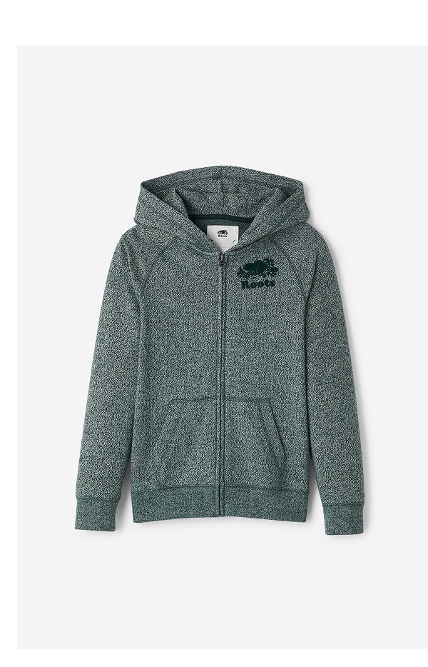 Kids Organic Original Terry Full Zip Hoodie