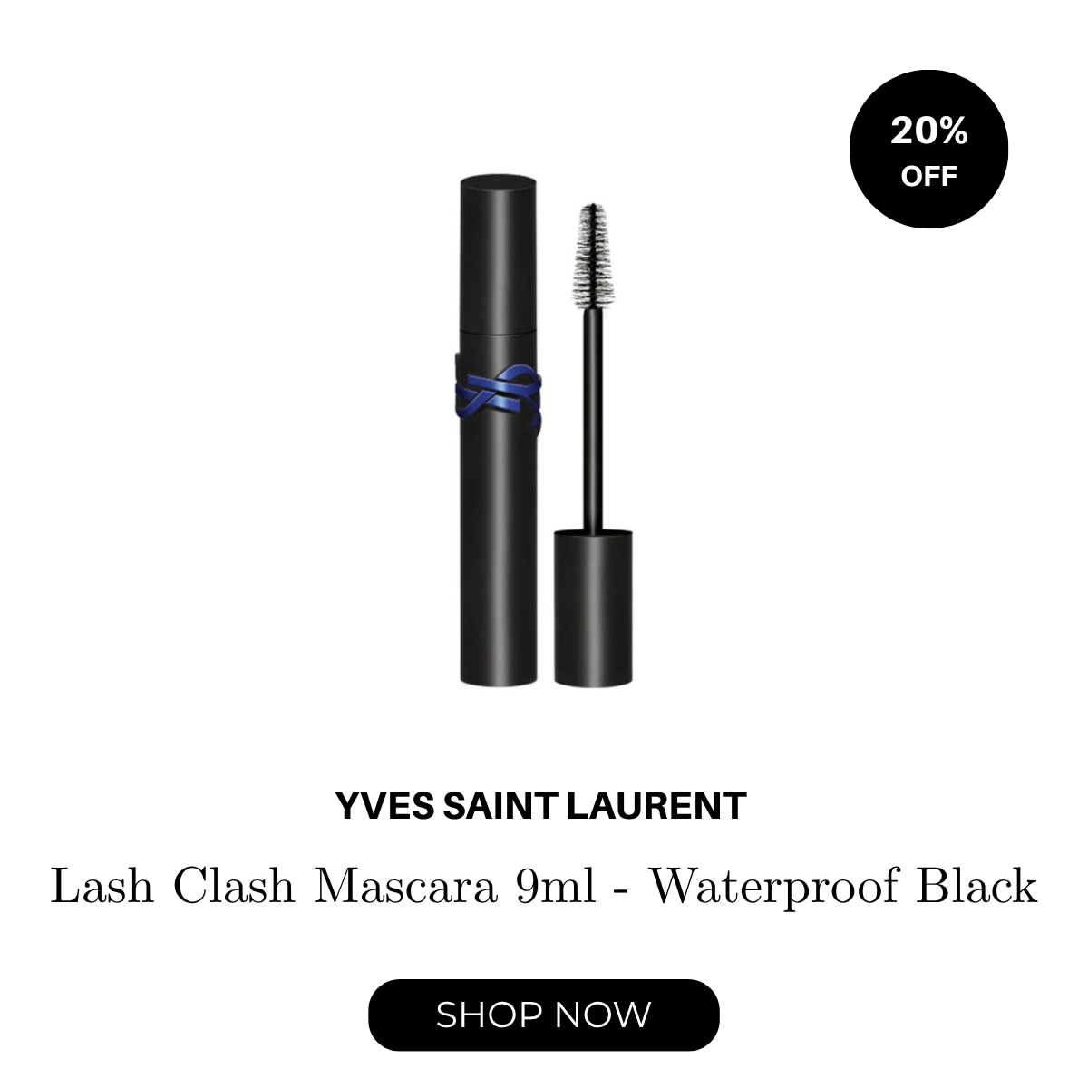 Yves Saint Laurent Lash Clash Mascara 9ml - Waterproof Black