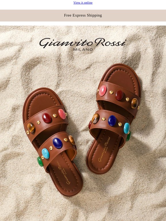Summer elegance and cabochon stones