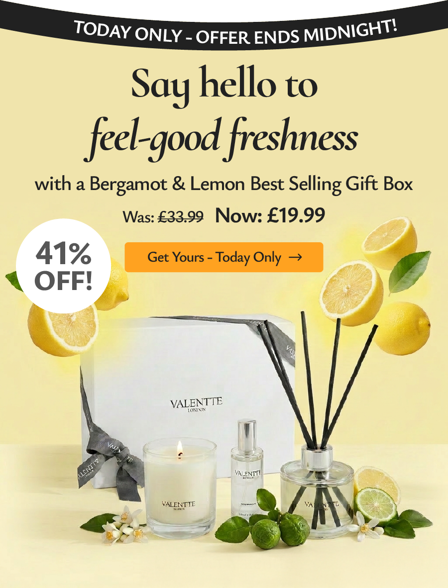 Bergamot & Lemon Standard Gift Box - £19.99