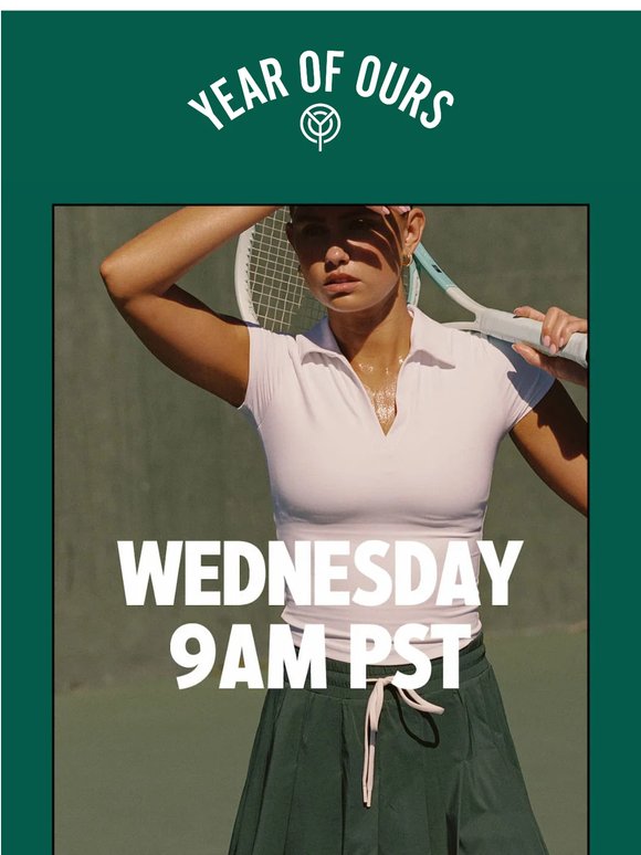 BOOK YOUR COURT: New Collection Drops Wednesday