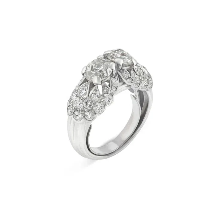 DIAMOND RING, MOUNTED BY CARTIER