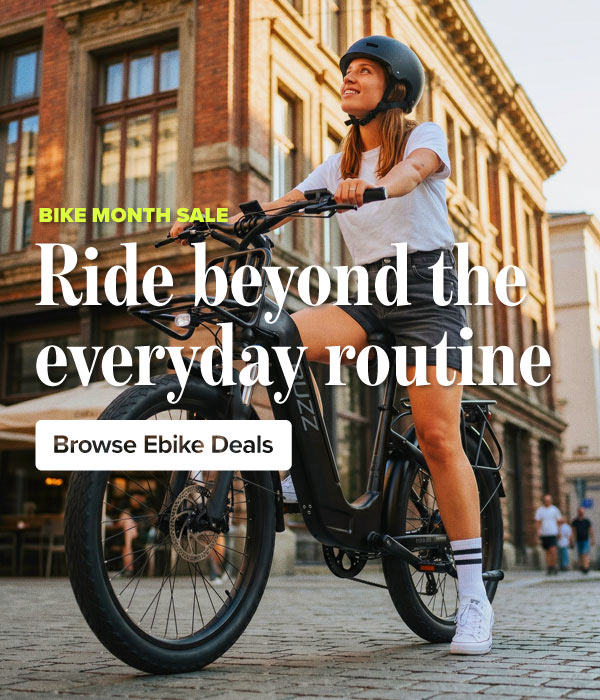 Ride beyond the everyday routine - shop ebikes