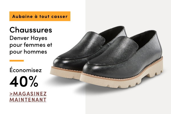 Aubaine à Tout Casser Chaussures Denver Hayes pour femmes et pour hommes économisez 40%