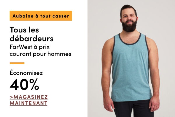 Aubaine à Tout Casser Tous les débardeurs FarWest à prix courant pour hommes économisez 40%