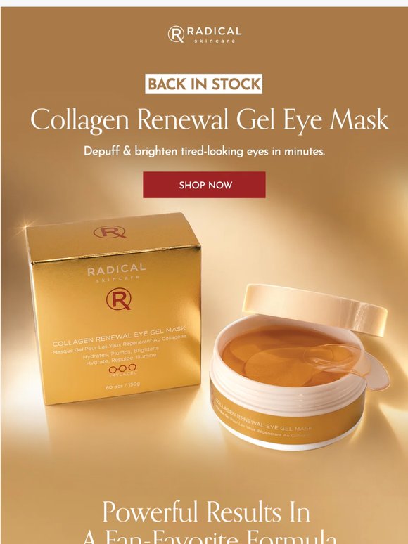 Your Favorite Eye Mask Is BACK