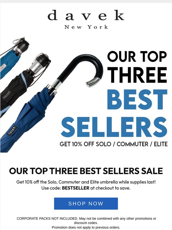 The “Bestseller” Sale!