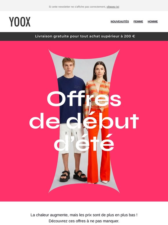 🌡️ La chaleur augmente, les prix diminuent : ne ratez pas ces offres
