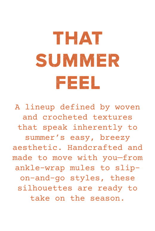THAT SUMMER FEEL