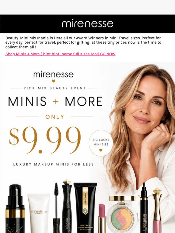 Pick Mix Mini $9.99 Beauty