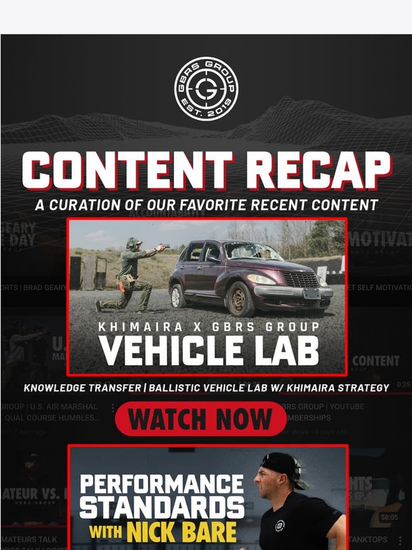 Our Top Videos From this Month...