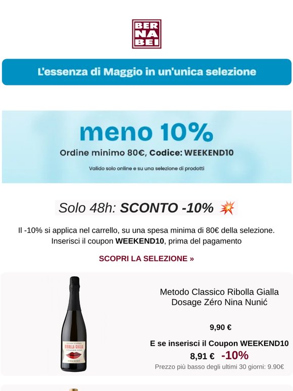 -10% 👀 Occhio alla Selezione!