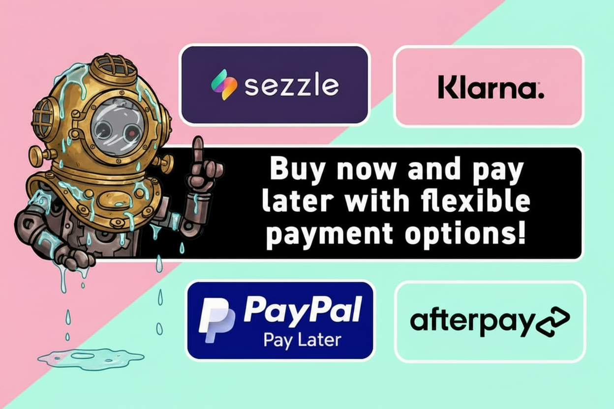 Buy now and pay later with flexible payment options!