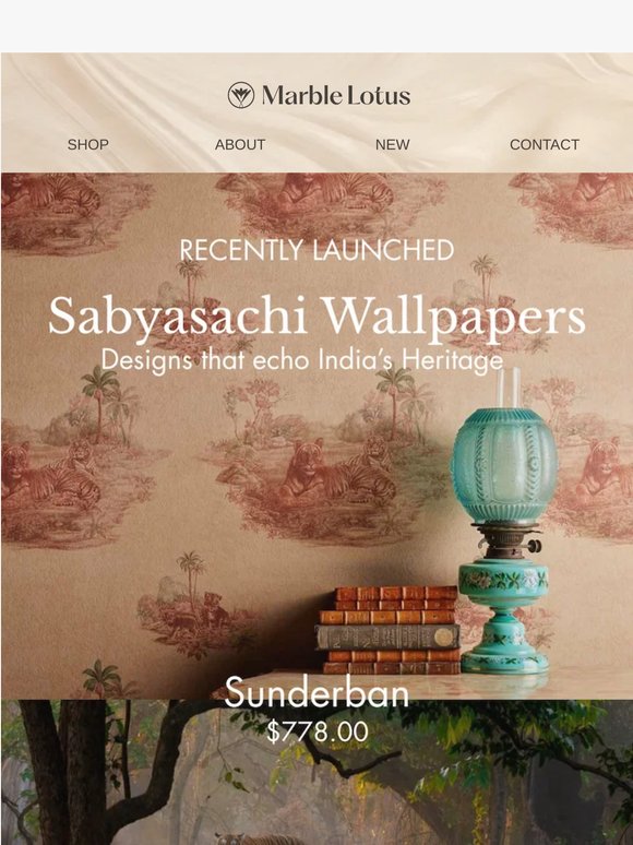 The World of Sabyasachi, Now for Your Walls