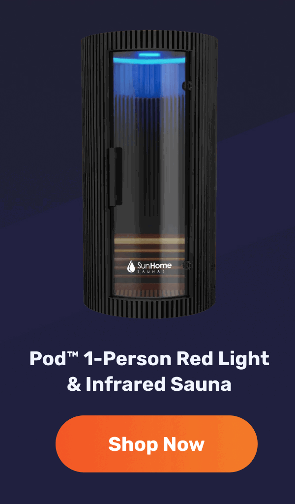 Pod™ 1-Person Red Light & Infrared Sauna | Shop Now