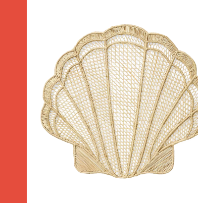 shell placemat