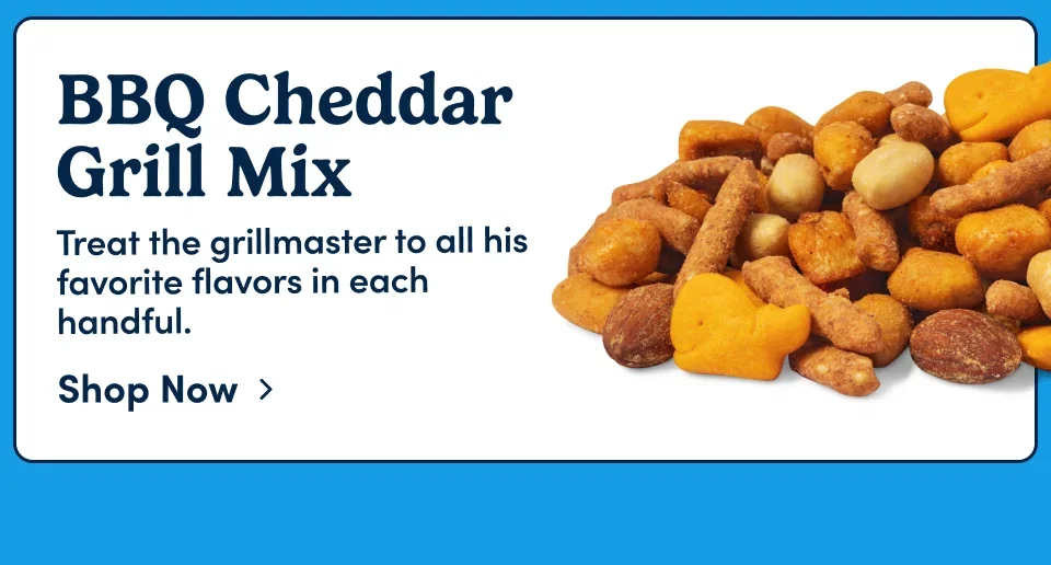 BBQ Cheddar  Grill Mix