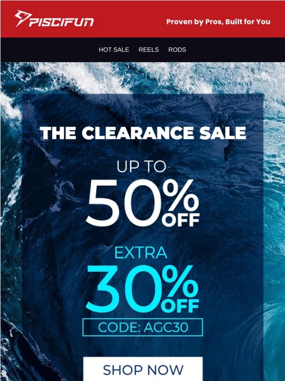 💥Weekend Clearance Is Here — Extra 30% Off!