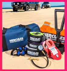 Hercules Complete Recovery Kit + Rechargeable LED Work Light