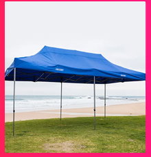 - Gazebo 6m x 3m + Roof Top Canvas Bag