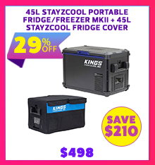 45L Stayzcool Portable Fridge/Freezer MKII + 45L Stayzcool Fridge Cover
