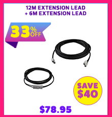 12m Extension Lead + 6m Extension Lead