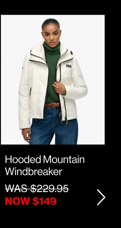 Hooded Mountain Windbreaker Slim Fit Jacket