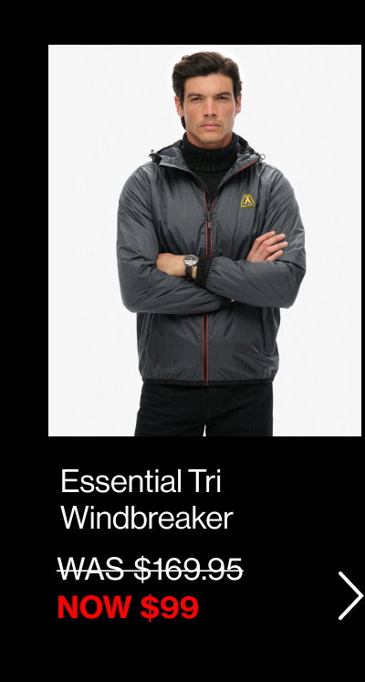 Essential Tri Windbreaker Jacket