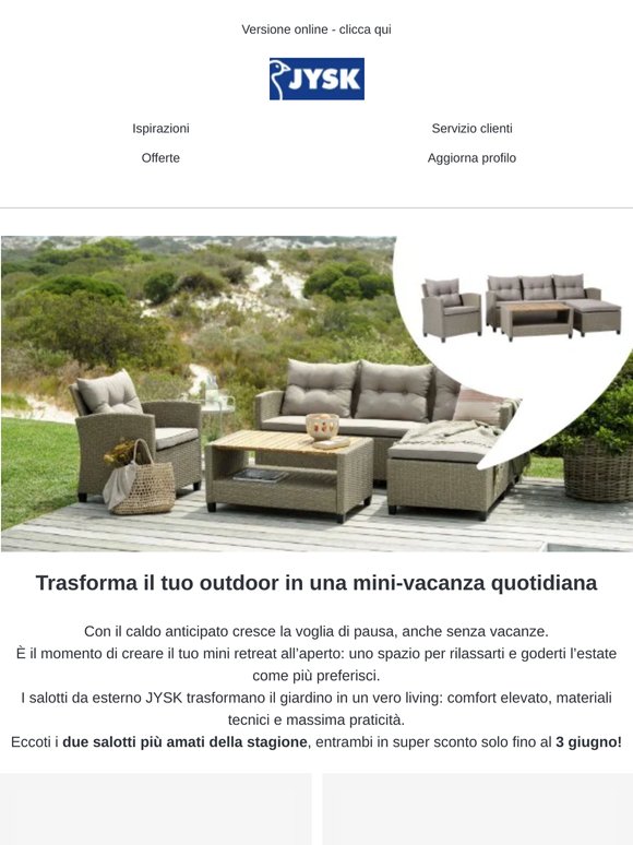 🪴I due salotti da esterno più amati fino a -58% | Fino al 03/06