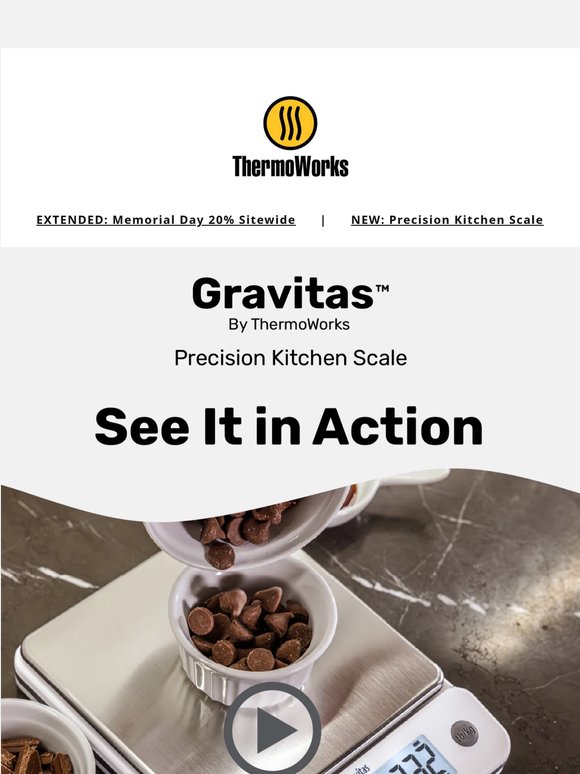 WATCH: Wireless Kitchen Scale in Action