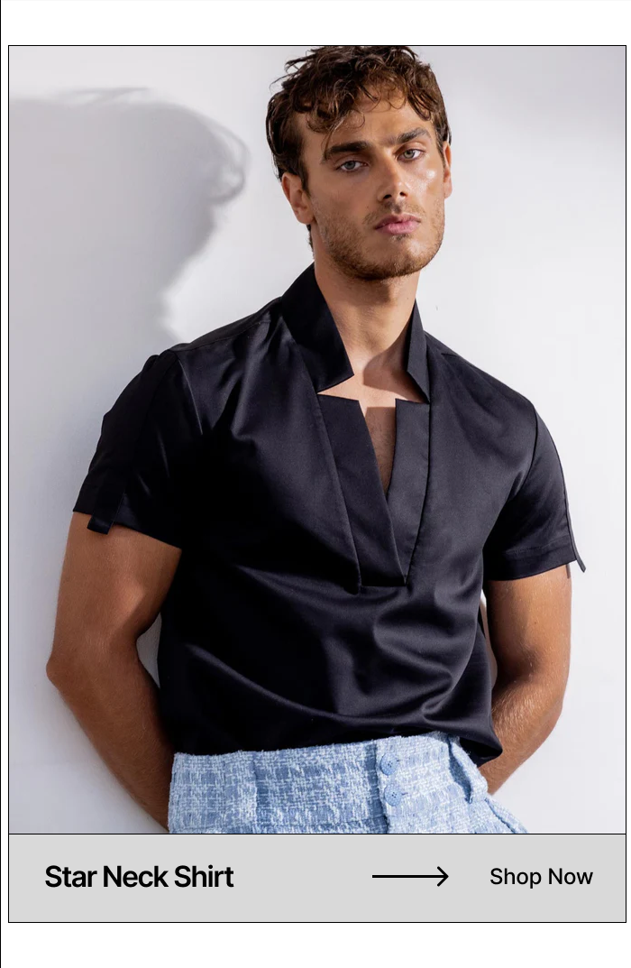 Star Neck Shirt