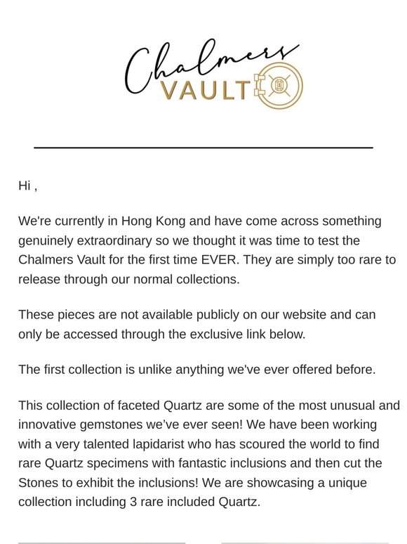 The Vault Is Open ‼️