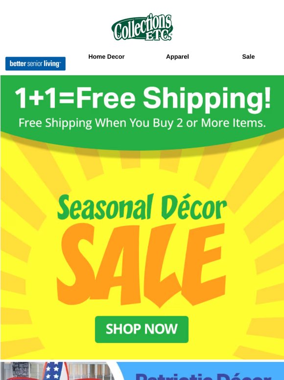 Seasonal Style, Unbeatable Prices—Shop Now!