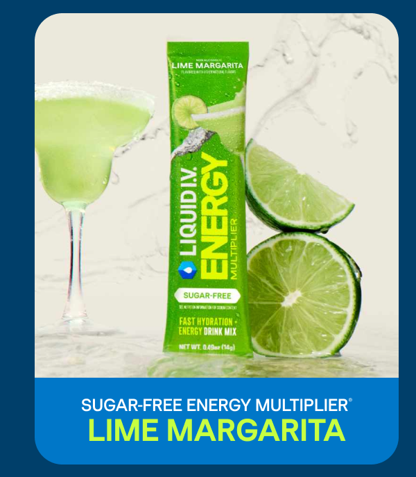 Sugar-Free Energy Multiplier Lime Margarita