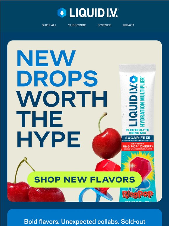 The drops everyone's talking about